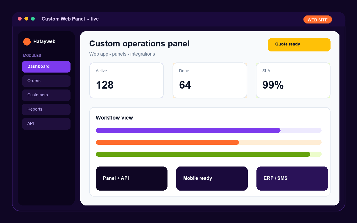 Custom App & Website Development